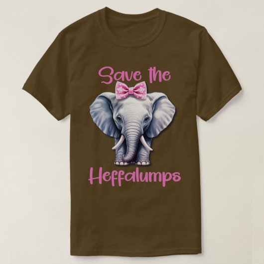 Red de Heffalumps T-shirt (Design voorkant)