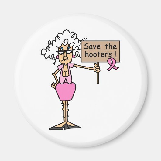 Red de Hooters! Magneet (Voorkant)