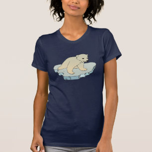 Red de ijsbeer dames T-shirt