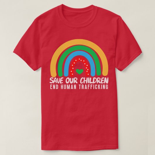Red de kinderen 12 t-shirt (Design voorkant)