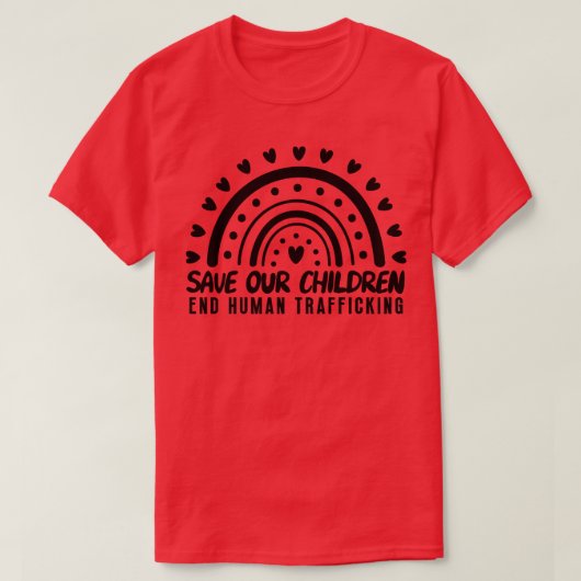 Red de kinderen 13 t-shirt (Design voorkant)