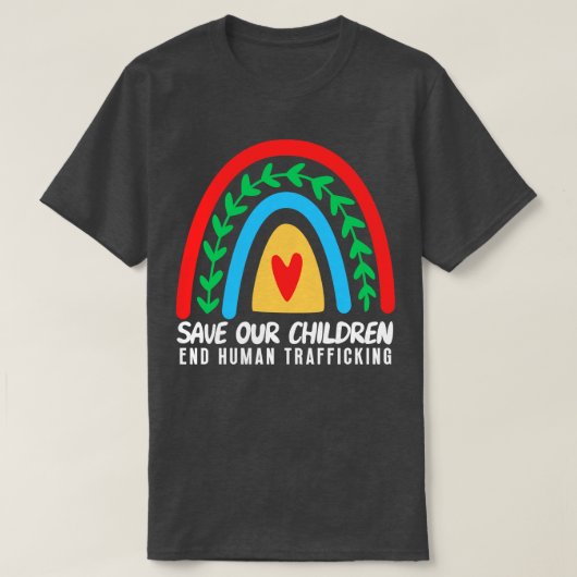 Red de kinderen 4 t-shirt (Design voorkant)