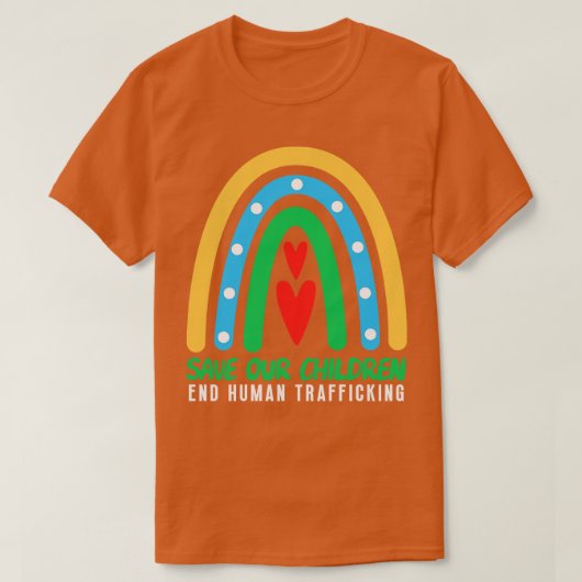Red de kinderen 6 t-shirt (Design voorkant)