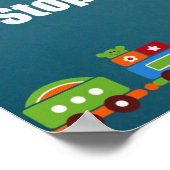 Red de kleinkinderen: Stop abortus! Poster (Hoek)