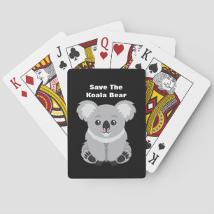 Red de Koala Beer Pokerkaarten