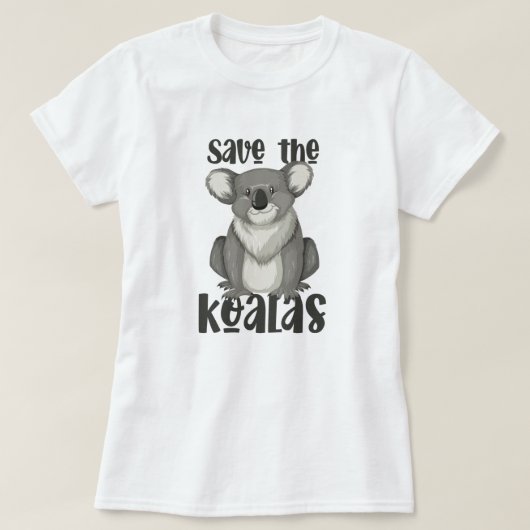 Red de Koalas T-Shirt (Design voorkant)