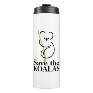 Red de Koala's Waterflessen Thermosbeker
