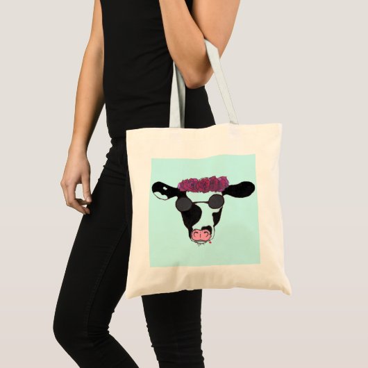 Red de koeien! tote bag (Voorkant (product))