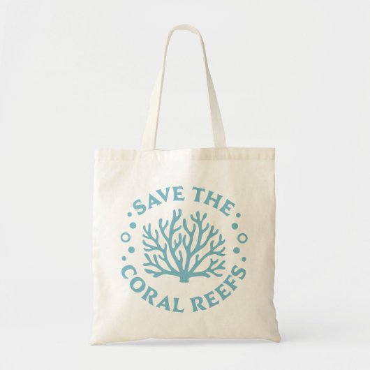 Red de koraalriffen tote bag (Voorkant)