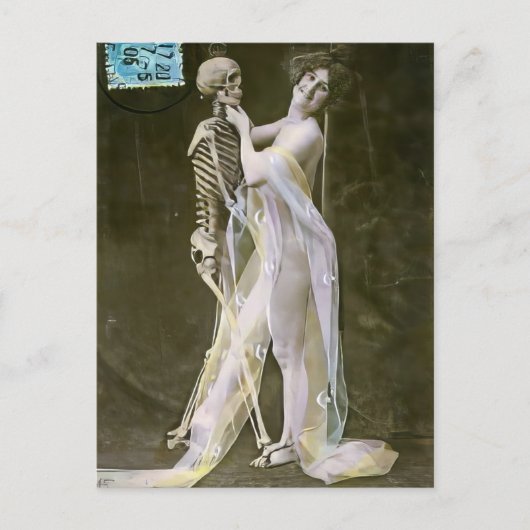 Red de laatste dans voor mij briefkaart (Voorkant)