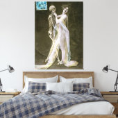 Red de laatste dans voor mij canvas afdruk (Insitu (Slaapkamer))