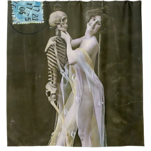 Red de laatste dans voor mij douchegordijn (Voorkant)