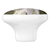 Red de laatste dans voor mij keramische knop (Zijkant)