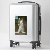 Red de laatste dans voor mij sticker (Koffer)