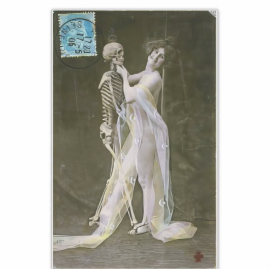 Red de laatste dans voor mij sticker (Voorkant)