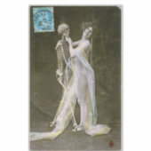 Red de laatste dans voor mij sticker (Voorkant)