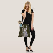 Red de laatste dans voor mij tote bag (Op model)