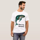 Red de mensen! t-shirt (Voorkant volledig)