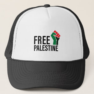 Red de mensheid, bevrijd Palestina, Trucker Pet