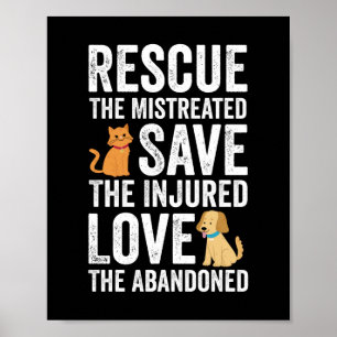 Red De Mishandelden Red De Gewonden Liefde Voor De Poster