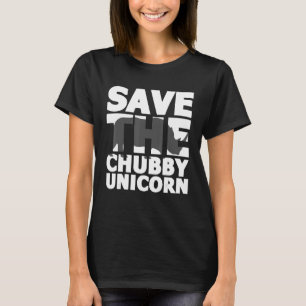 Red de mollige eenhoorn neushoorn Afrika Safari Rh T-shirt