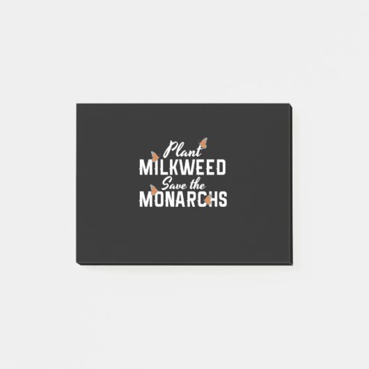 Red de Monarch Vlinder Post-it® Notes (Voorkant)
