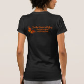 Red de Monarchvlinder T-shirt (Achterkant)