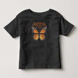 Red de Monarchvlinderpopulatie Kinder Shirts