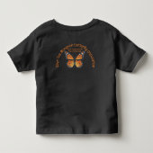 Red de Monarchvlinderpopulatie Kinder Shirts (Achterkant)