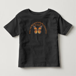 Red de Monarchvlinderpopulatie Kinder Shirts