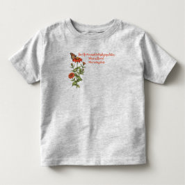 Red de Monarchvlinderpopulatie Kinder Shirts