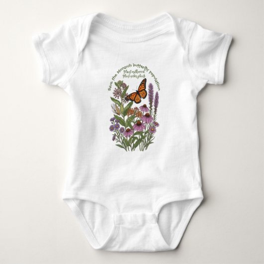 Red de Monarchvlinderpopulatie Romper (Voorkant)