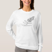 Red de monarchvlinderpopulatie t-shirt (Voorkant)