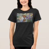 Red de monarchvlinderpopulatie Tri-Blend shirt (Voorkant)