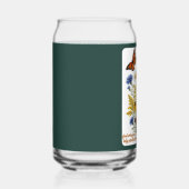 Red de Monarchvlinders Blikvorm Glas (Rechts)