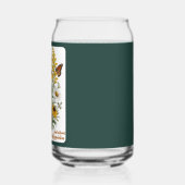 Red de Monarchvlinders Blikvorm Glas (Links)