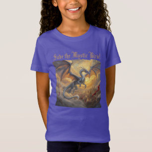 "Red de mystieke vogel" T-shirt