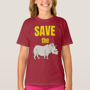 Red de neushoorn! t-shirt
