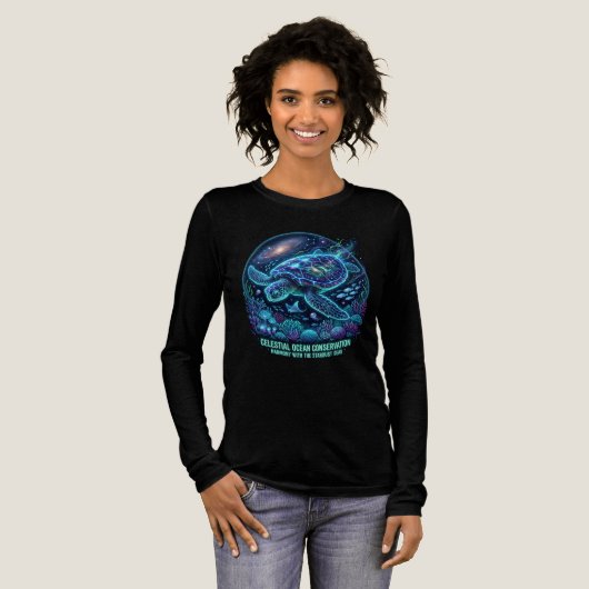 Red de Oceaan Tri-Blend Shirt (Voorkant)