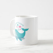 Red de Oceanen, Cute Walvis Koffiemok (Voorkant links)