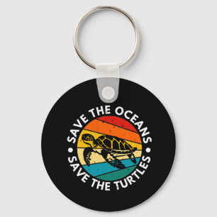 Red De Oceanen Red De Schildpadden Sleutelhanger