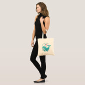 Red de oceanen voor de walvis tote bag (Voorkant (model))