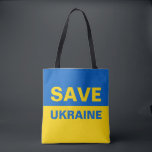 Red de Oekraïense vlag Tote Bag<br><div class="desc">Red de Oekraïense vlag</div>