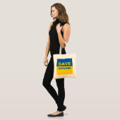 Red de Oekraïense vlag Tote Bag (Voorkant (model))