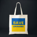 Red de Oekraïense vlag Tote Bag<br><div class="desc">Red de Oekraïense vlag</div>