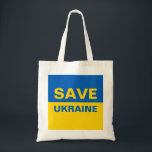 Red de Oekraïense vlag Tote Bag<br><div class="desc">Red de Oekraïense vlag</div>