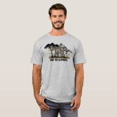 Red de olifant dag t-shirt (Voorkant volledig)