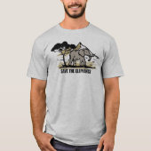 Red de olifant dag t-shirt (Voorkant)