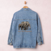 Red de olifanten jeans denim jacket (Hangar)