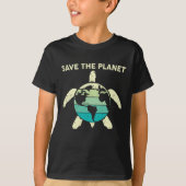 Red de omgeving van de planeet Aarde T-shirt (Voorkant)